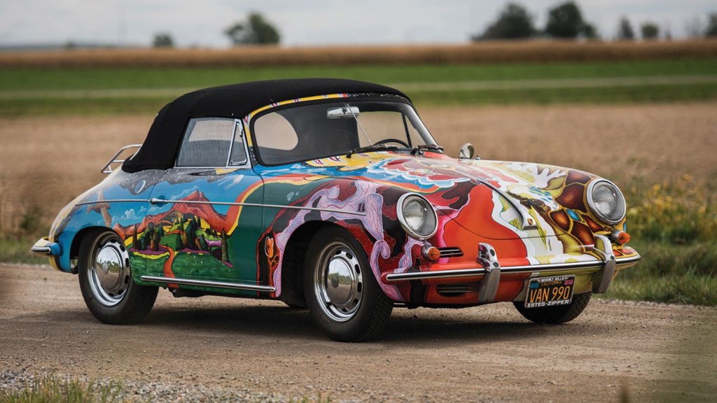 1964 Porsche 356 C Cabriolet once owned by Janis Joplin