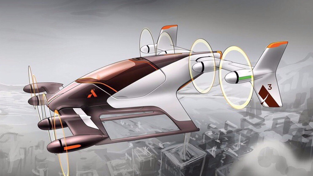 Vahana single-seat autonomous aircraft concept