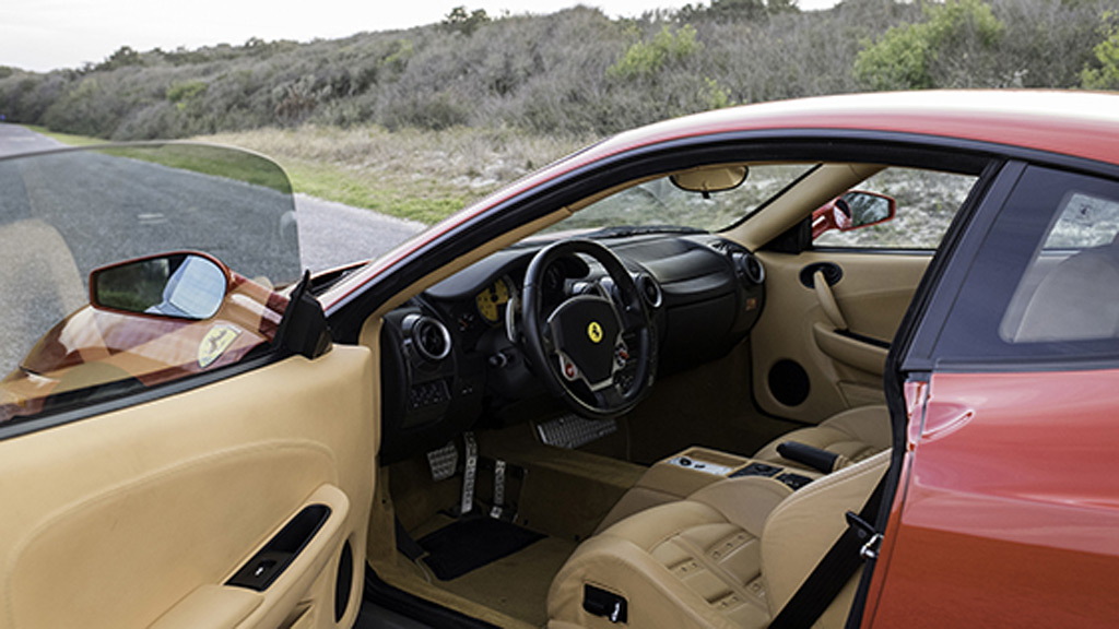2007 Ferrari F430 formerly owned by Donald Trump - Image via Auctions America