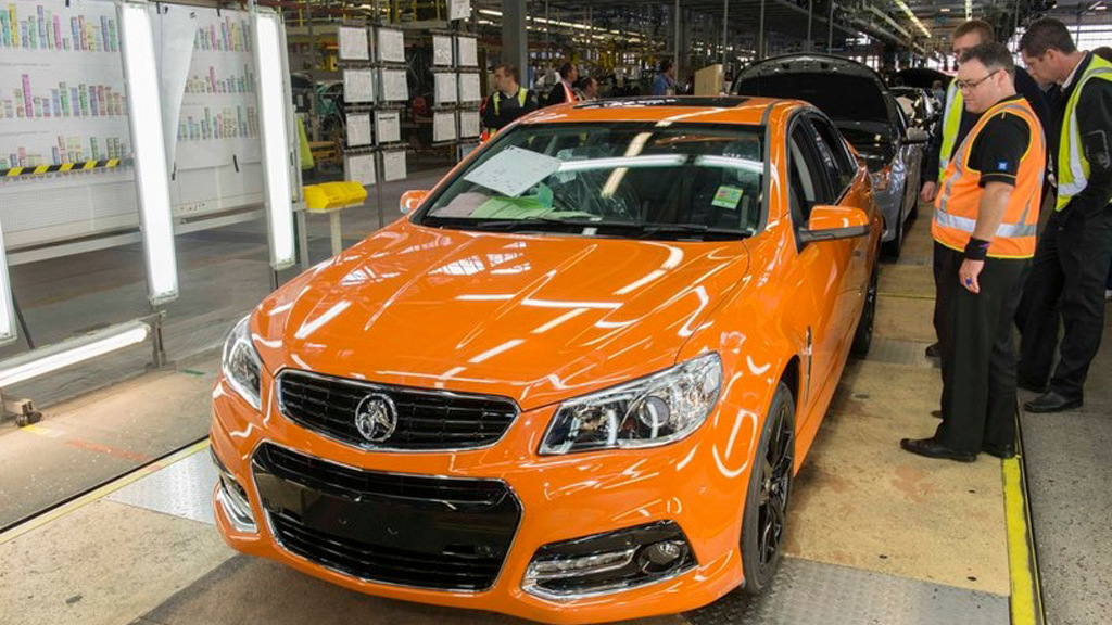 Holden vehicle plant in Elizabeth, South Australia