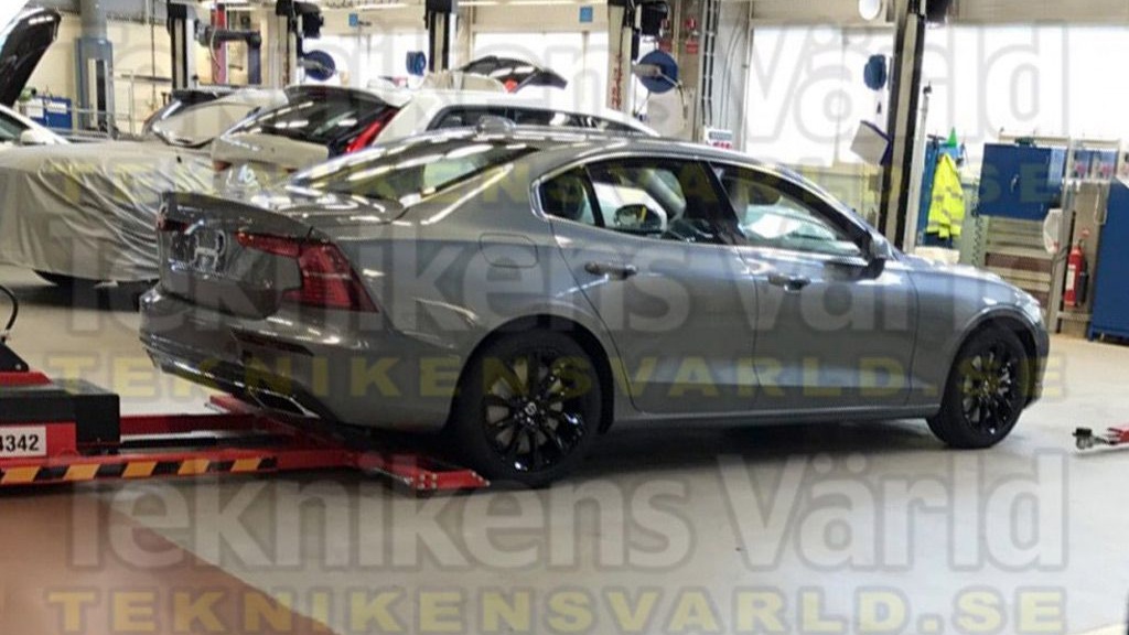 2019 Volvo S60 leaked - Image via Teknikens Värld