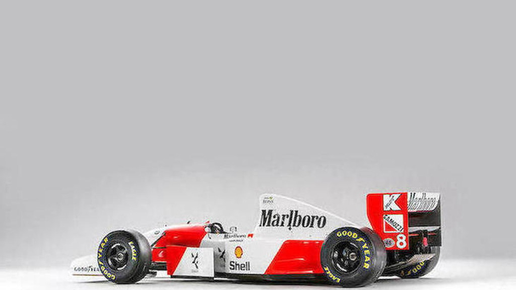 1993 McLaren MP4/8A Formula 1 race car