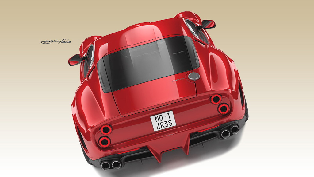 Ares' modern Ferrari 250 GTO based on the Ferrari 812 Superfast