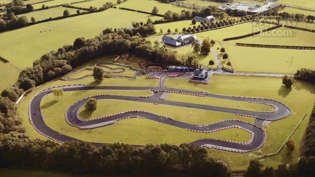 This Irish mansion features a go-kart track