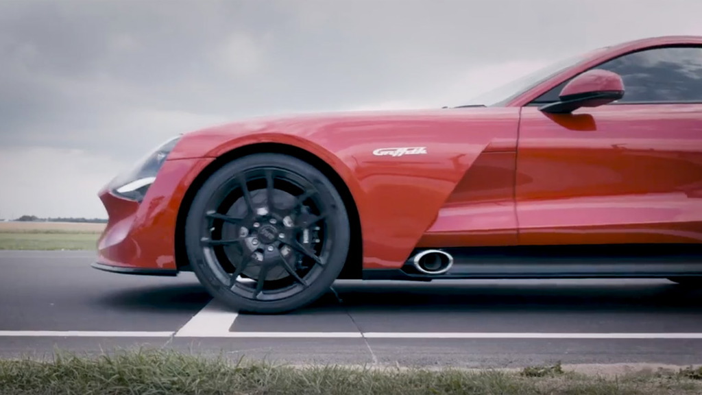 TVR Griffith teaser video