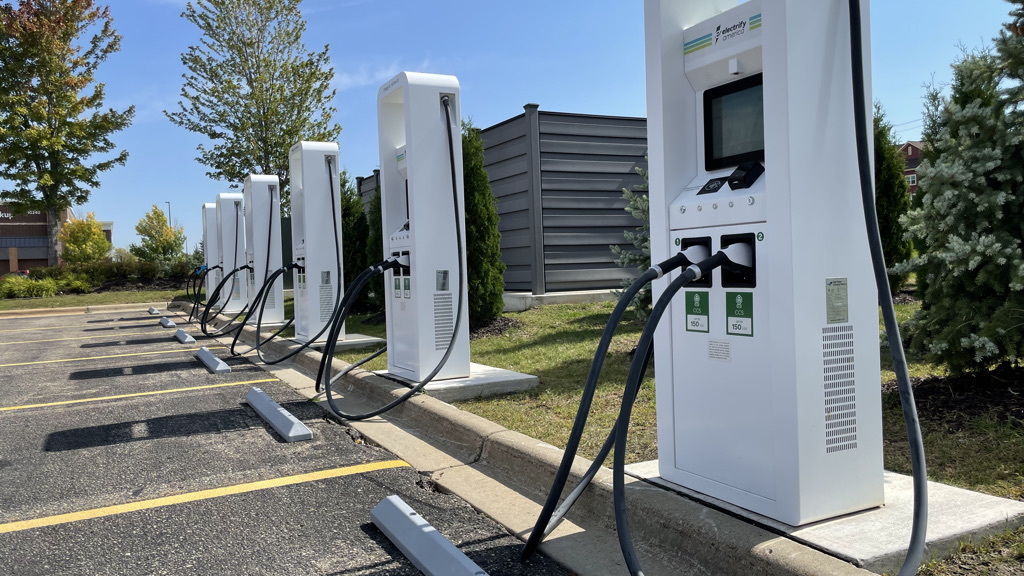 Electrify America chargers