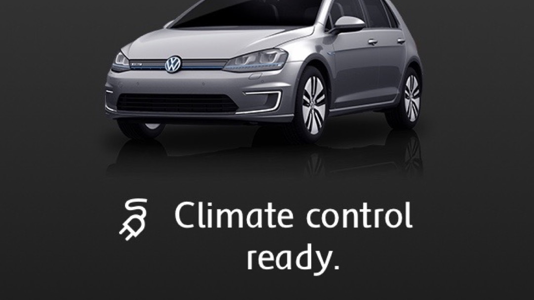 Volkswagen Car-Net Mobile App, on iPhone, for 2015 VW e-Golf