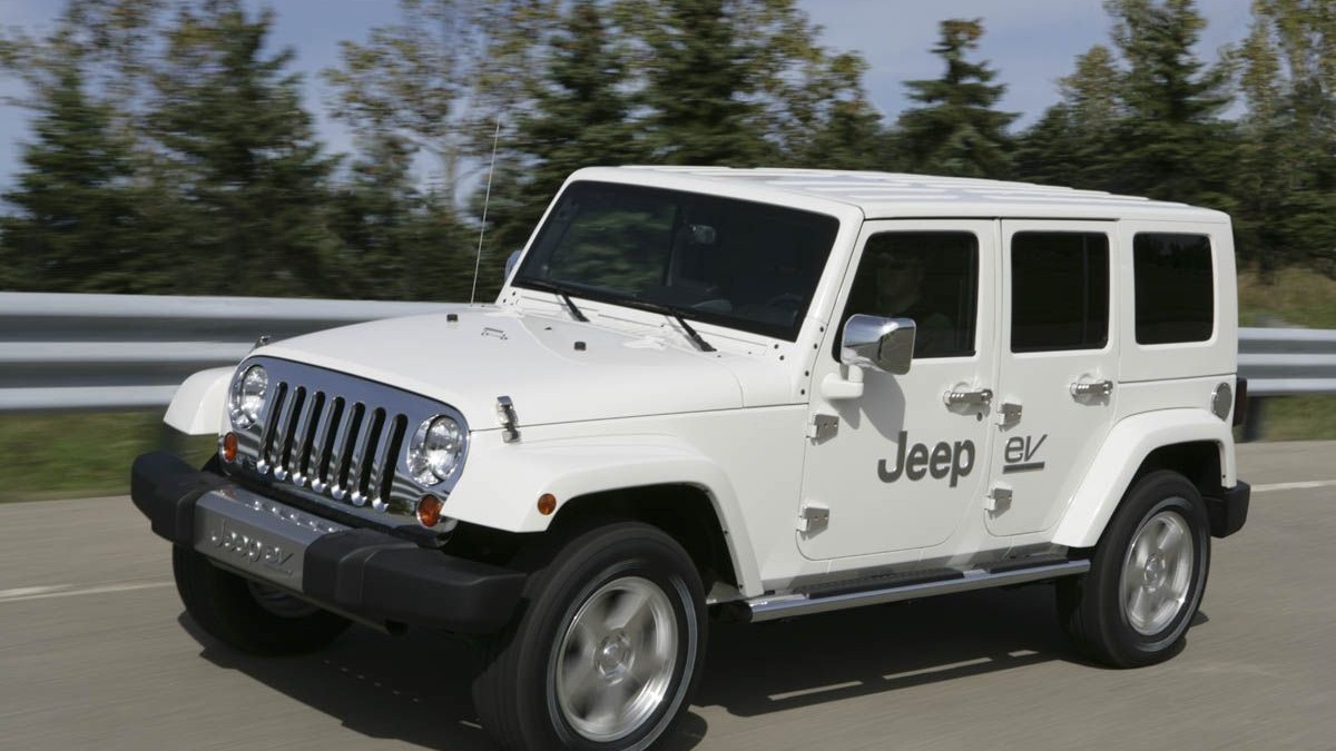 Jeep takes electric technology offroad with Wranglerbased plugin