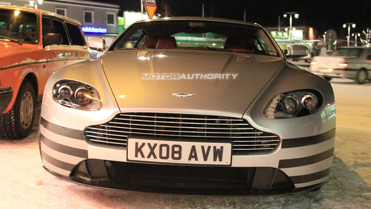 Spy Shots: Aston Martin Vantage facelift