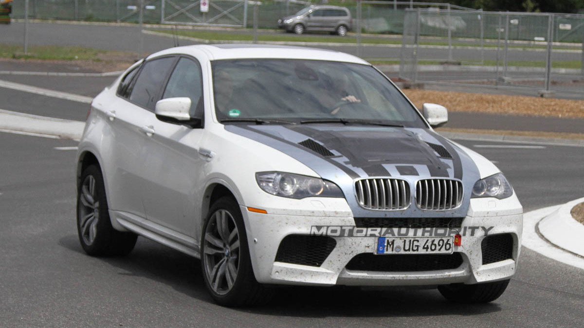 BMW X6 M 'special edition' spy shots