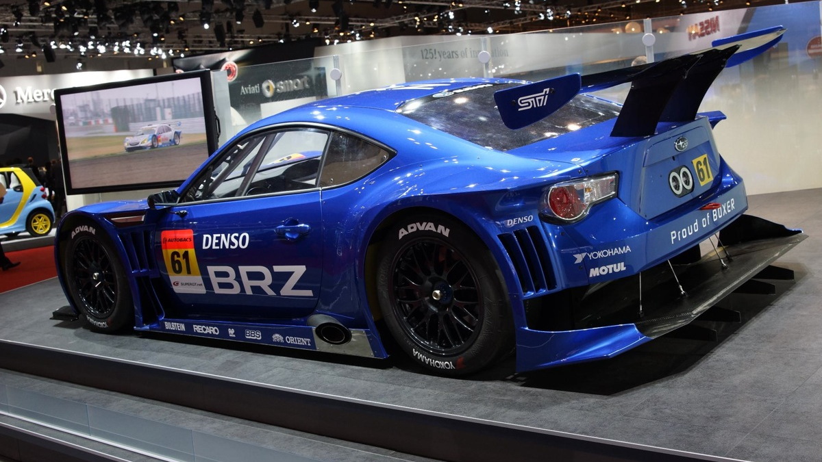Subaru BRZ GT300 race car