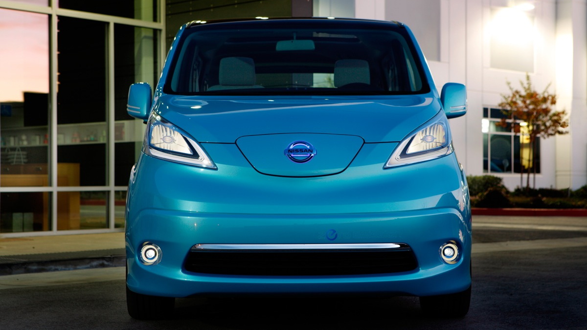 Nissan's electric-powered e-NV200 concept.