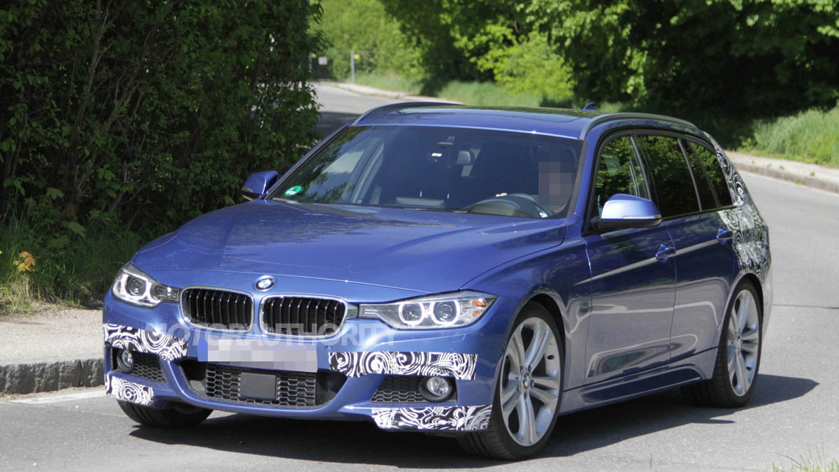 2013 BMW 3-Series Touring (Sport Wagon) with M Sport package spy shots