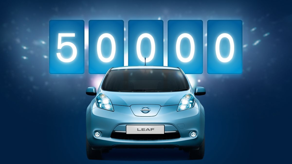 Nissan Leaf sales pass the 50,000 mark