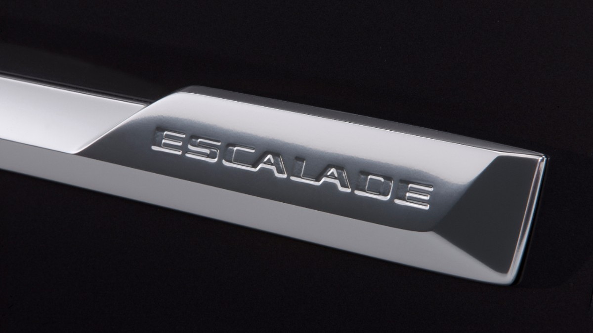 2015 Cadillac Escalade teaser.