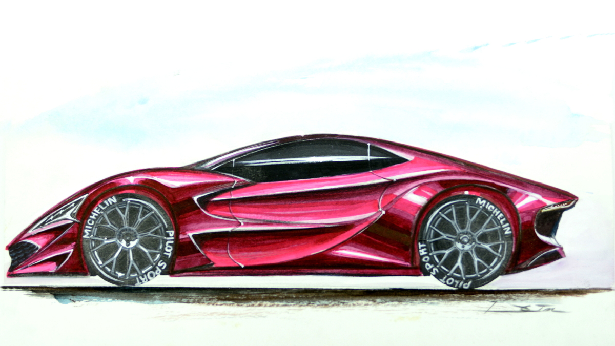 2015 FCA design contest. Fourth place sketch by Dongwon Kim.