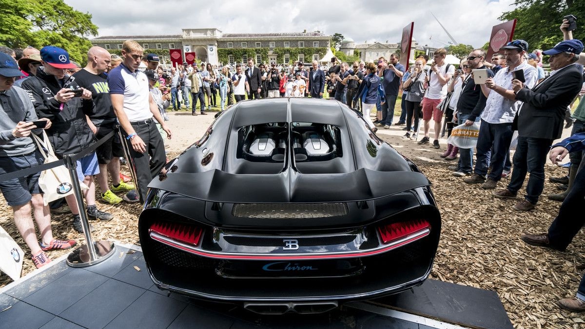 Bugatti Chiron at the 2016 Goodwood Festival of Speed