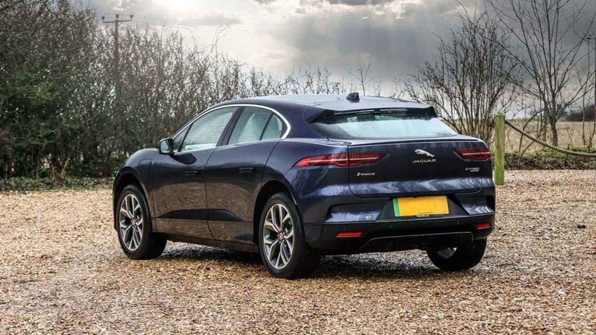 Jaguar I-Pace formerly owned by King Charles III (photo credit: Historics Auctioneers)