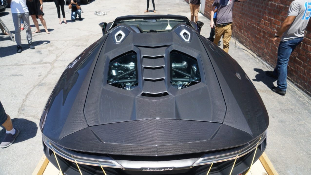 First Lamborghini Centenario Roadster in US, Photo from duPont Registry