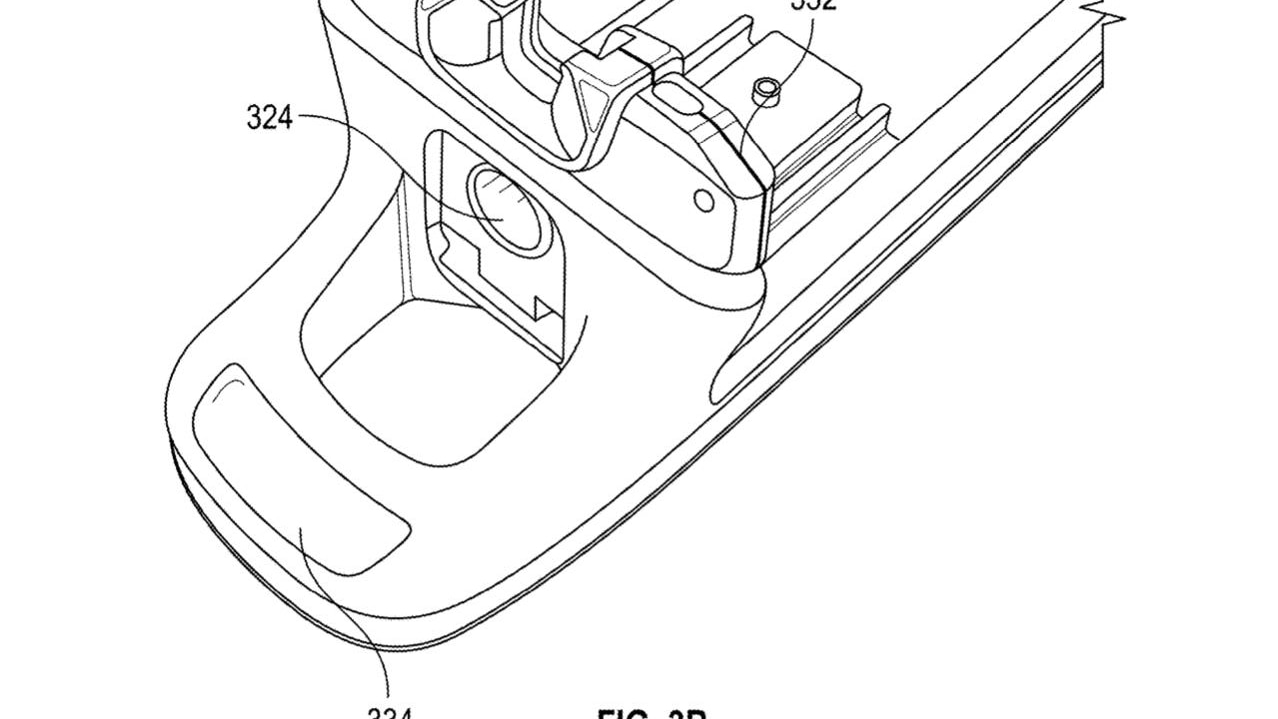 Rivian roof rail lighting system patent image (version one)