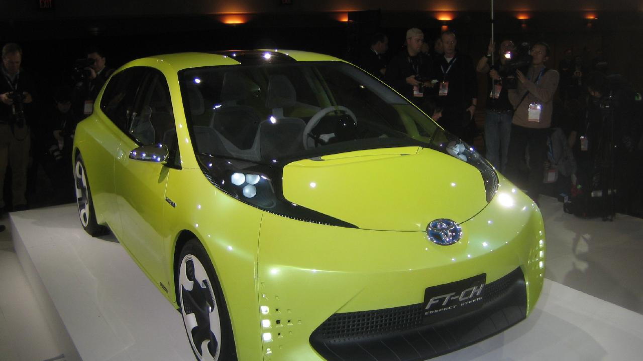 Toyota FT-CH hybrid concept car, 2010 Detroit Auto Show