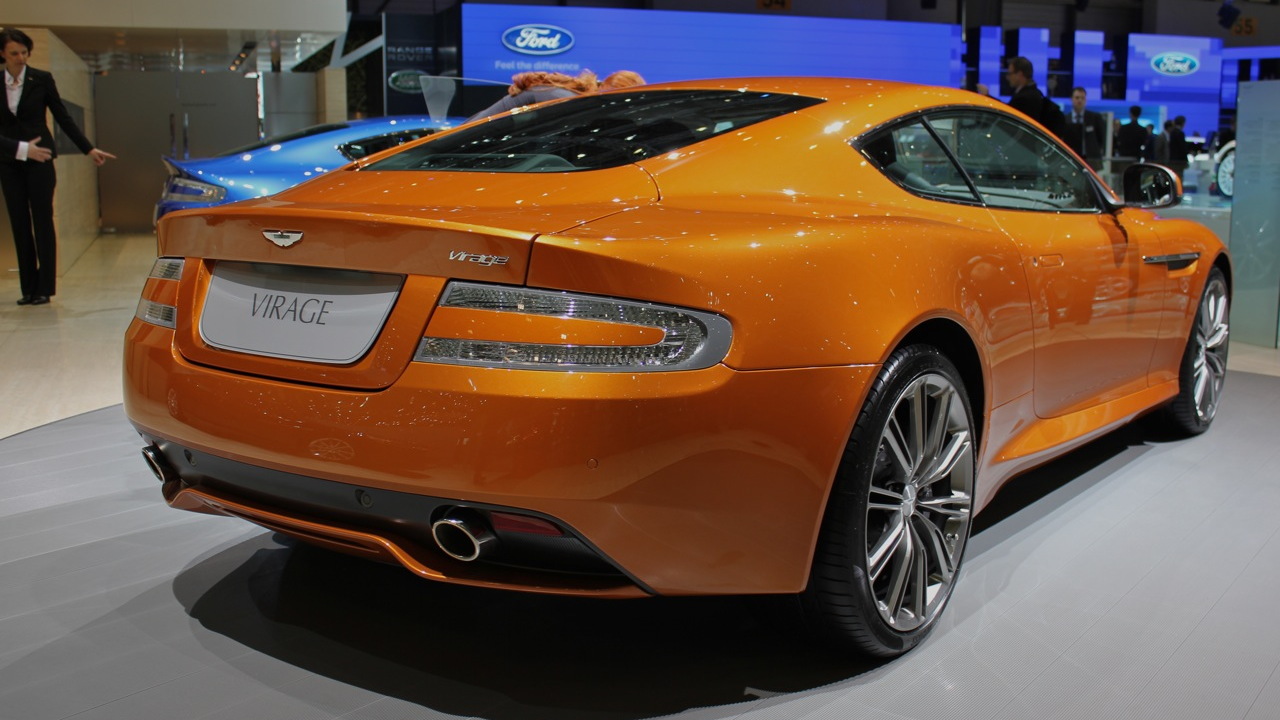 2012 Aston Martin Virage live photos