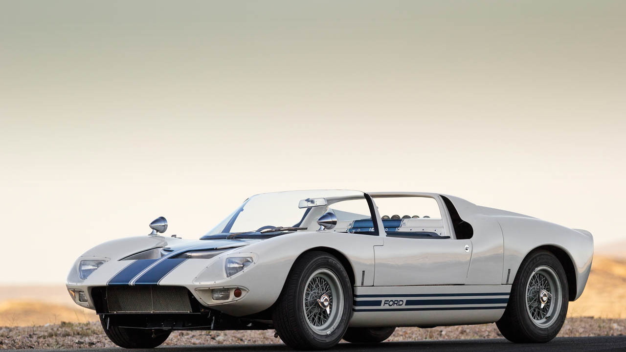 Fords First Gt40 Roadster Brings 76m At Auction 9023