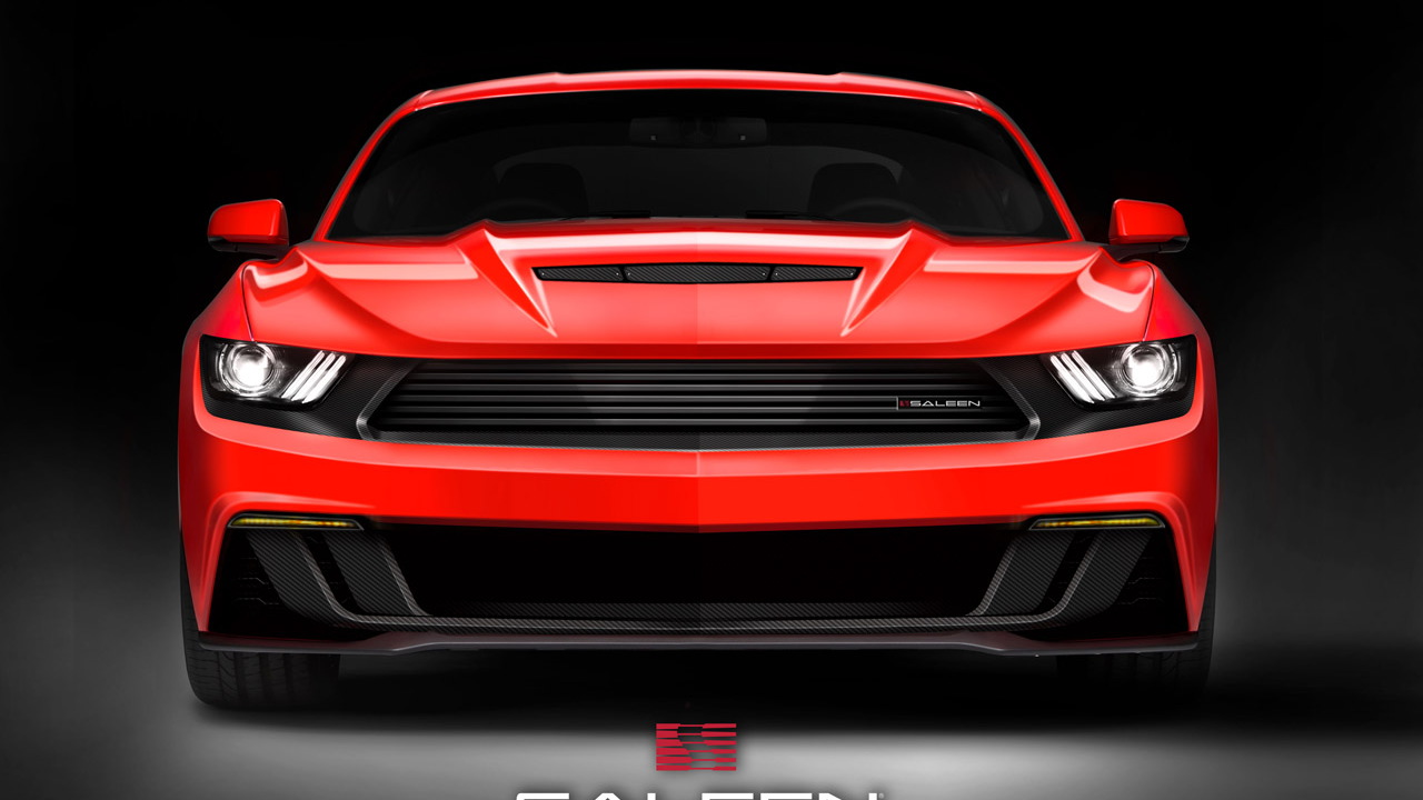 Teaser for 2015 Saleen S302 Mustang
