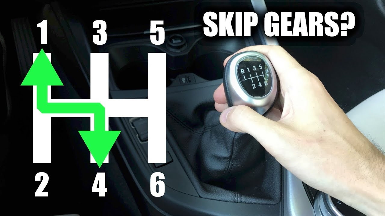 is it okay to skip gears with a manual transmission 100618789
