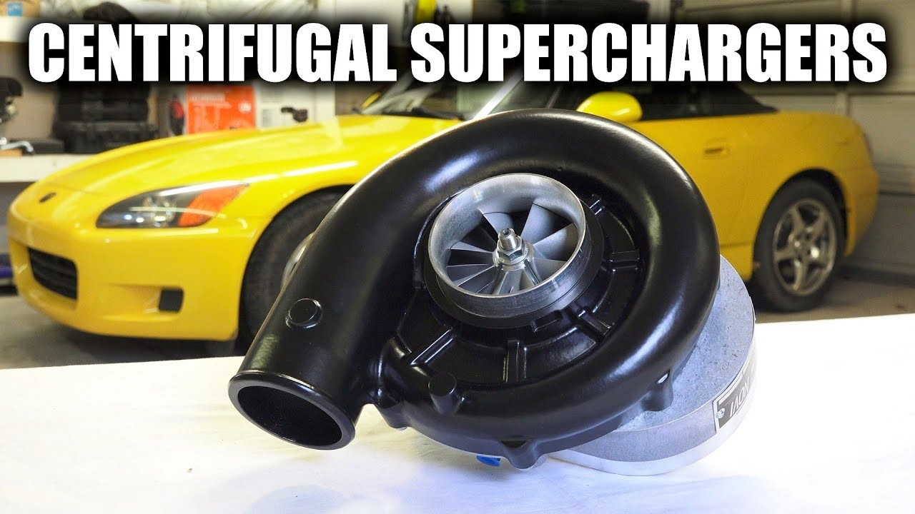How do centrifugal superchargers work?
