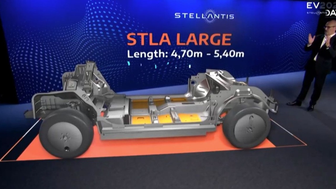 STLA Large platform  -  Stellantis EVs