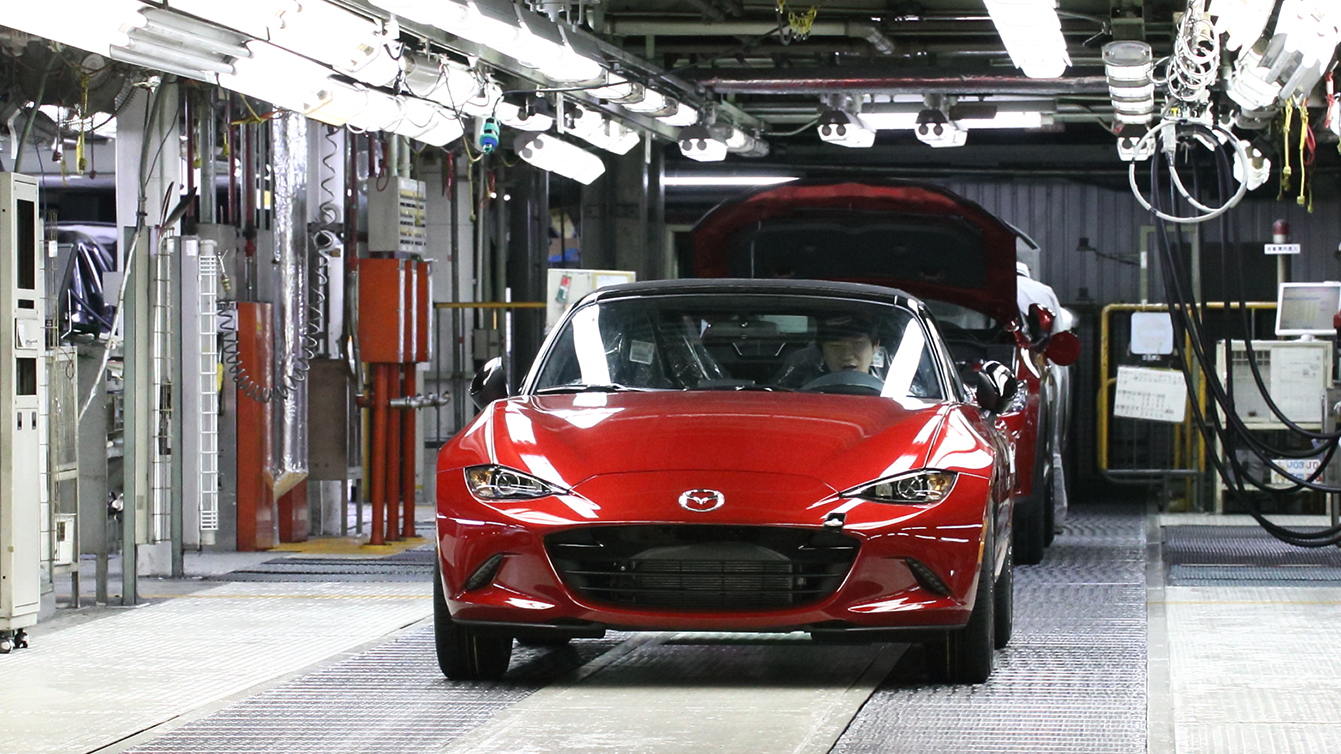 2016 Mazda MX-5 production for U.S. begins