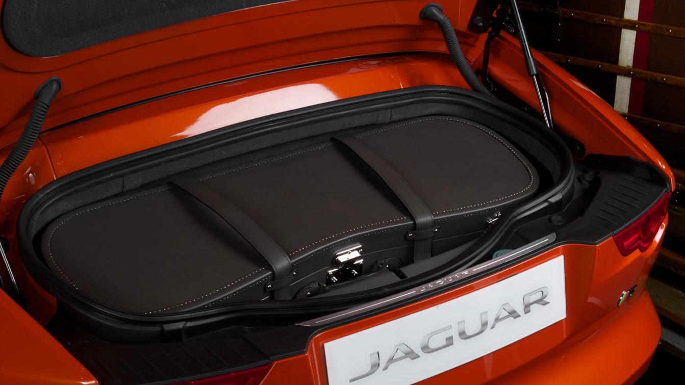 Moynat Jaguar F-Type luggage trunk