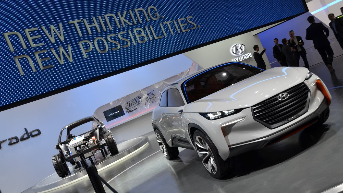 Hyundai Intrado concept - 2014 Geneva Motor Show live photos
