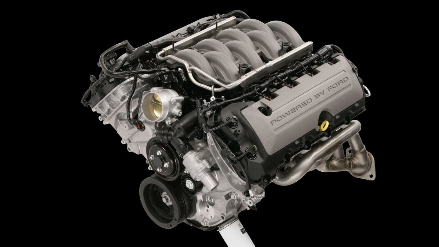 New 5.0-liter V-8  -  2011 Ford Mustang GT
