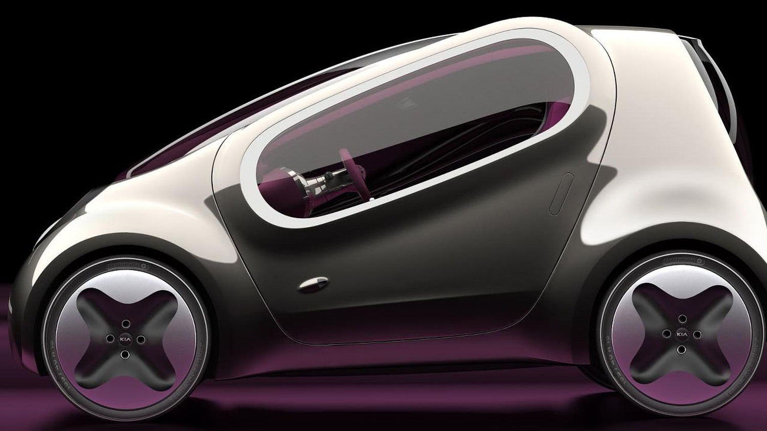 Kia Pop electric-car concept, 2010 Paris Motor Show