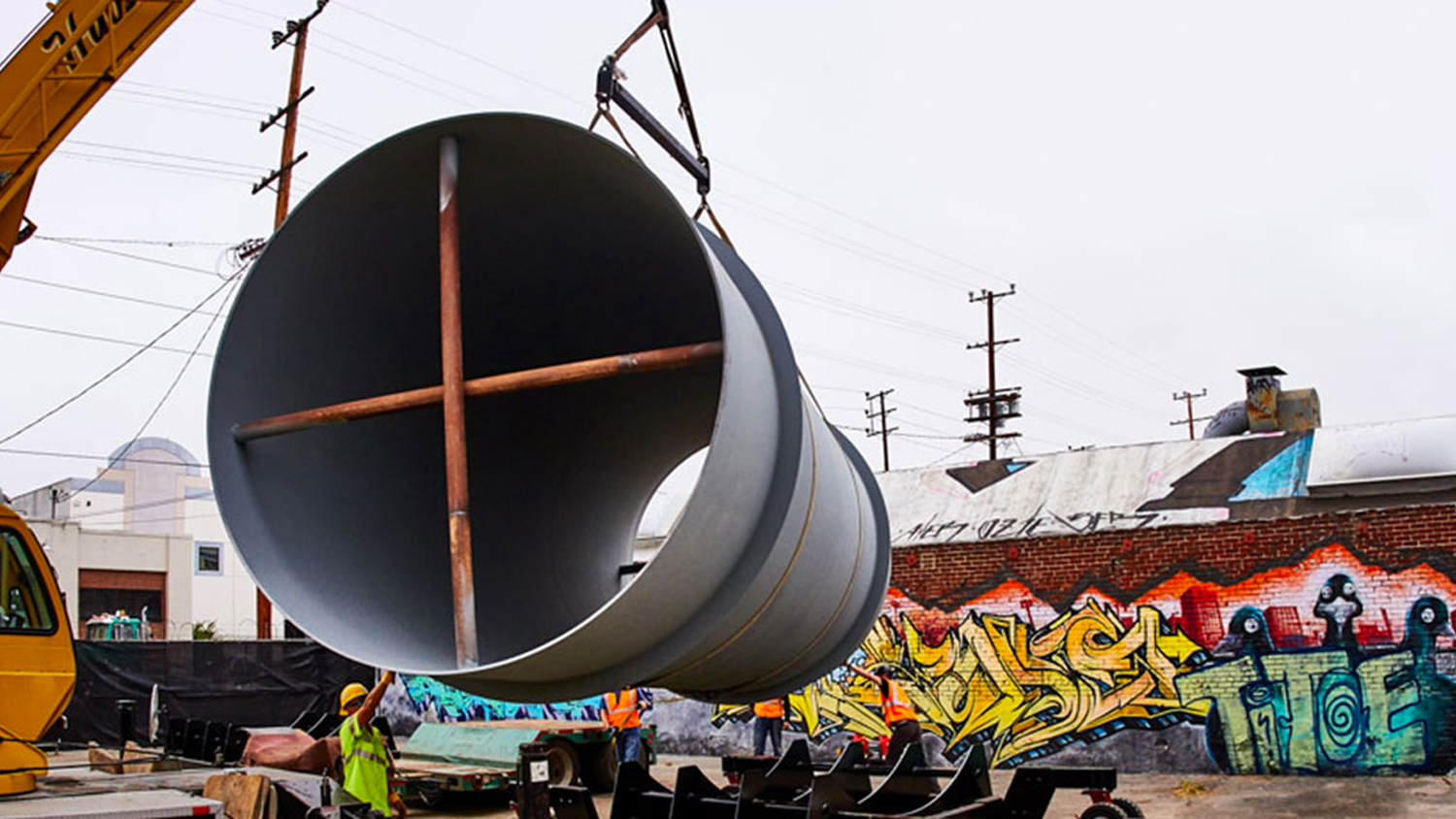 Hyperloop Technologies takes delivery of a tube for testing