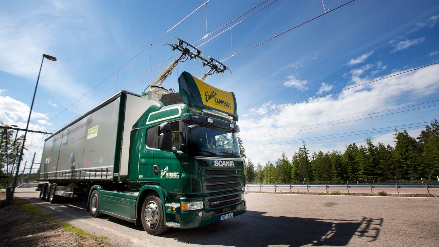 Sweden's new e-way electrified highway