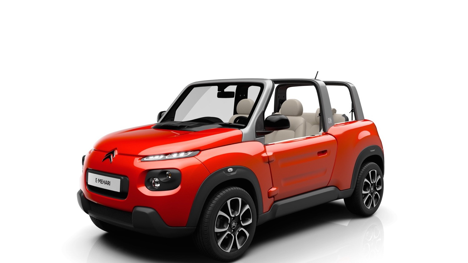 Electric Citroen E Mehari Open Air Utility Vehicle Now On Sale In France