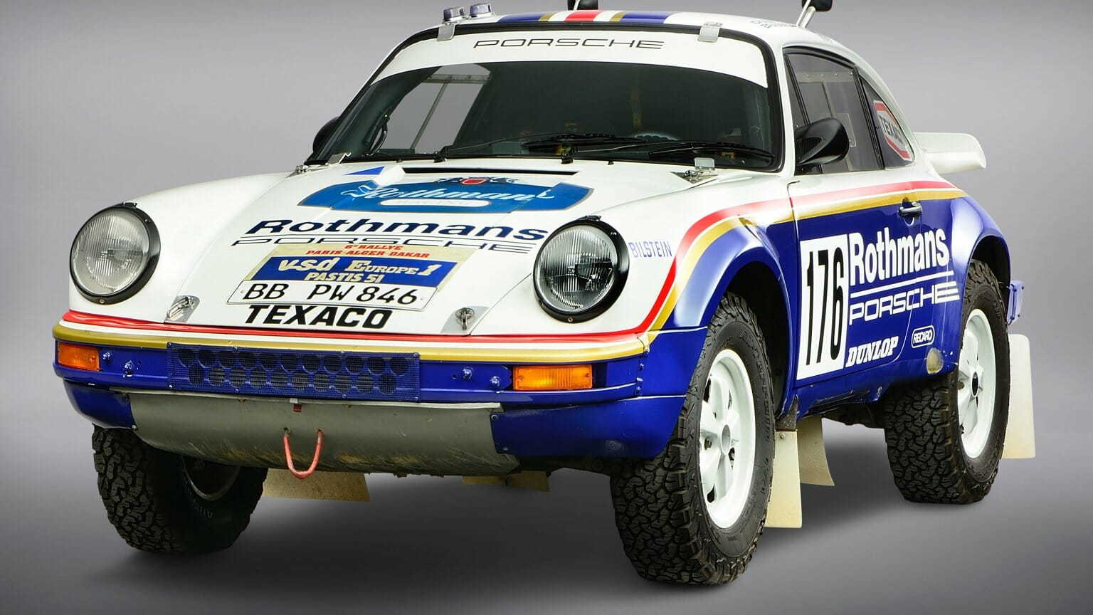 Porsche will showcase 1984 Dakar Rally-winning car
