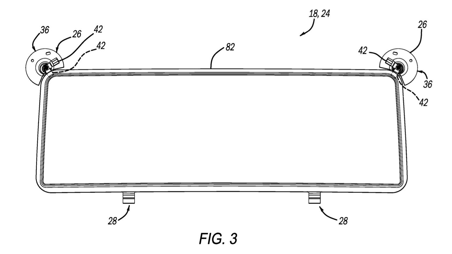 Stellantis removable window patent image