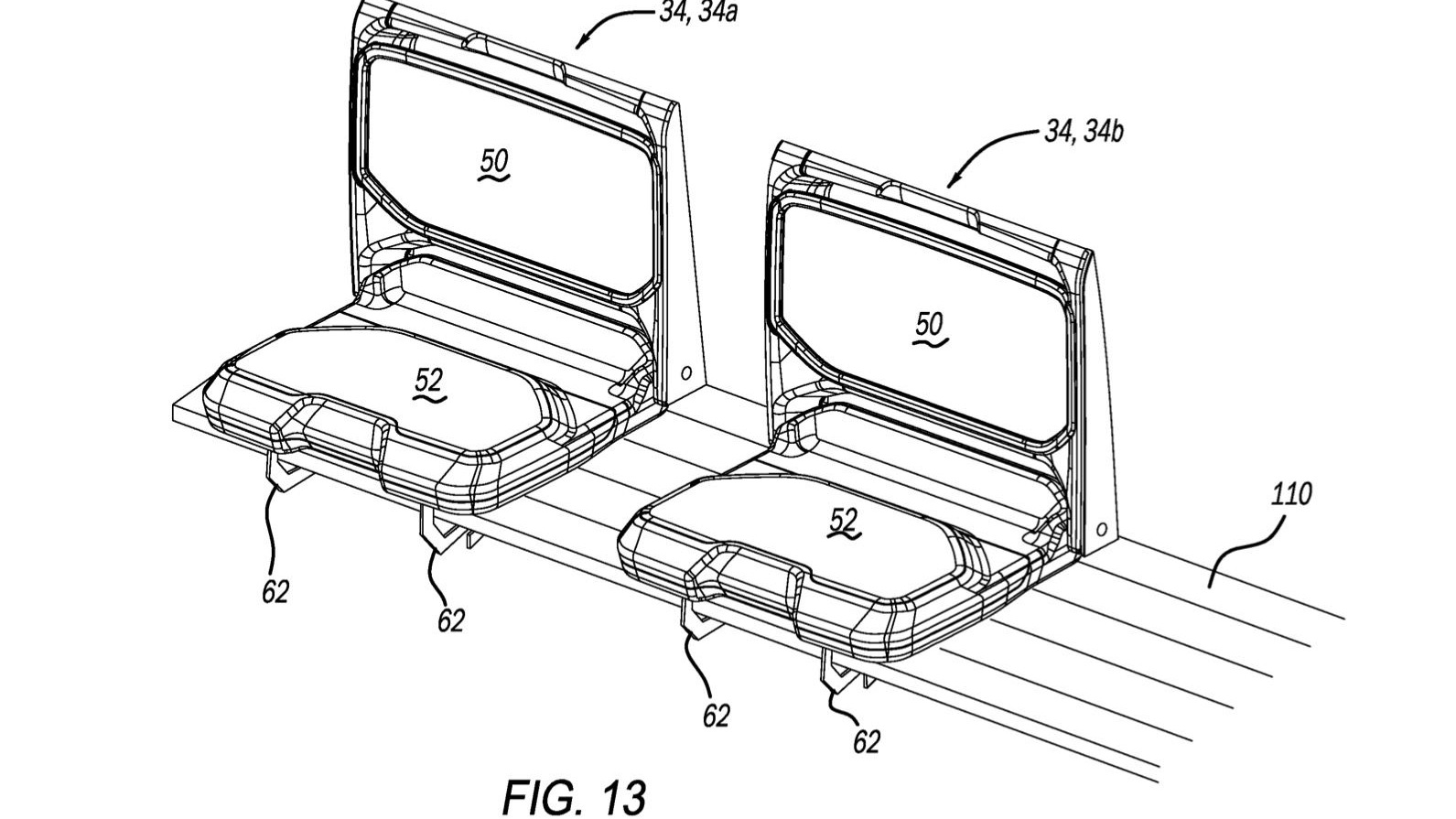 Ram third-row jump seat patent image