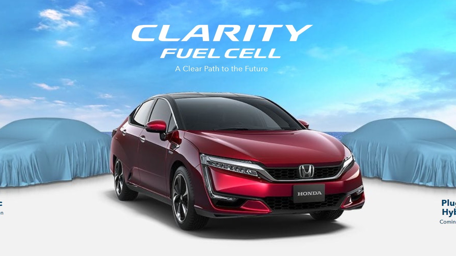 Honda Clarity teaser image, April 2016