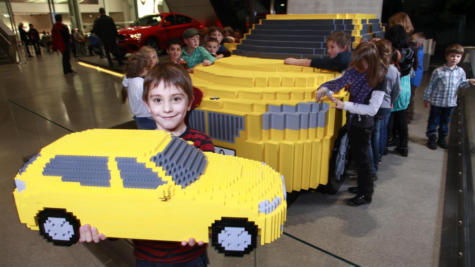 BMW X1 LEGO Sculpture