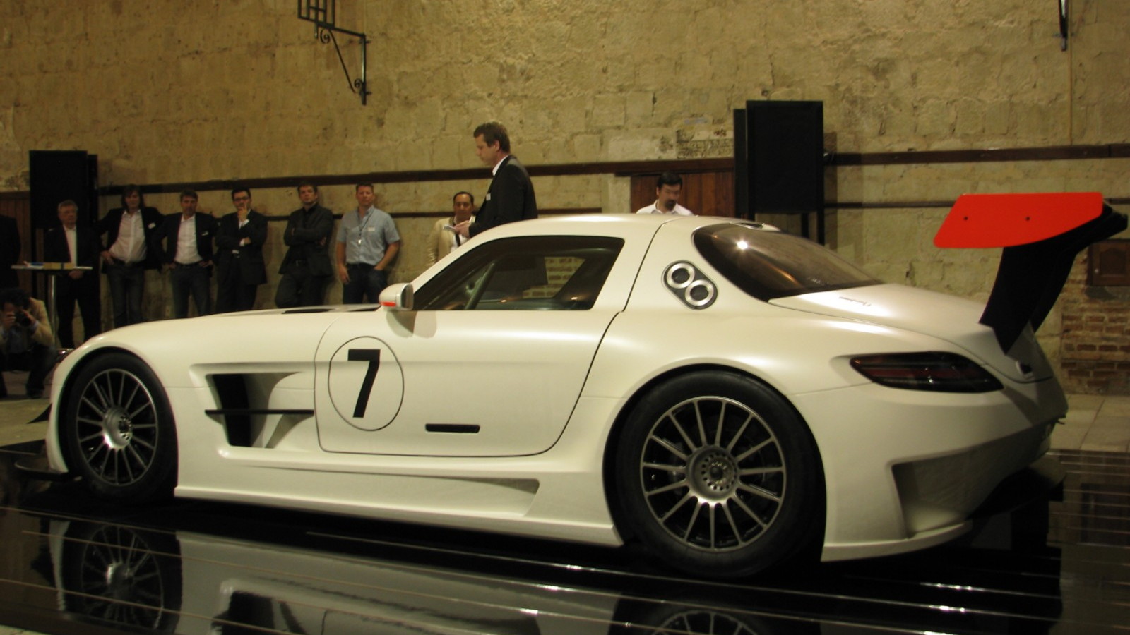 SLS AMG GT3 race car world premiere