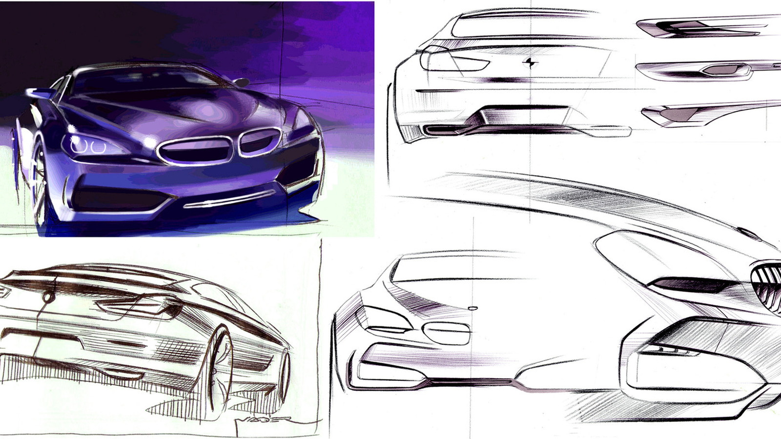 BMW Concept Gran Coupe design process