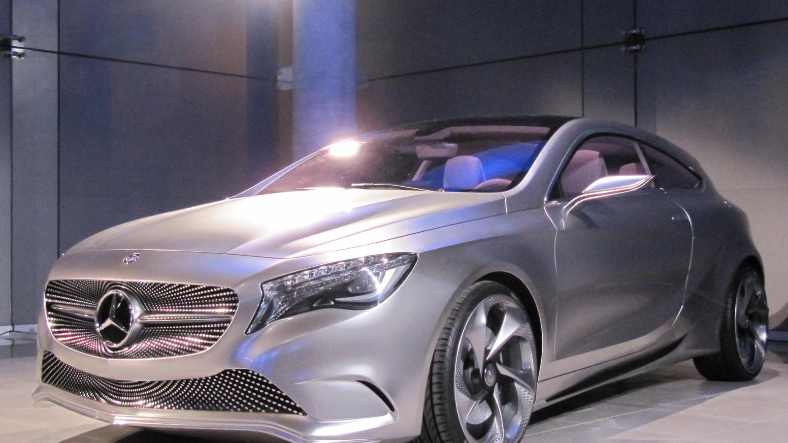 Mercedes-Benz Concept A-Class, at new Mercedes-Benz Manhattan showroom, April 2011