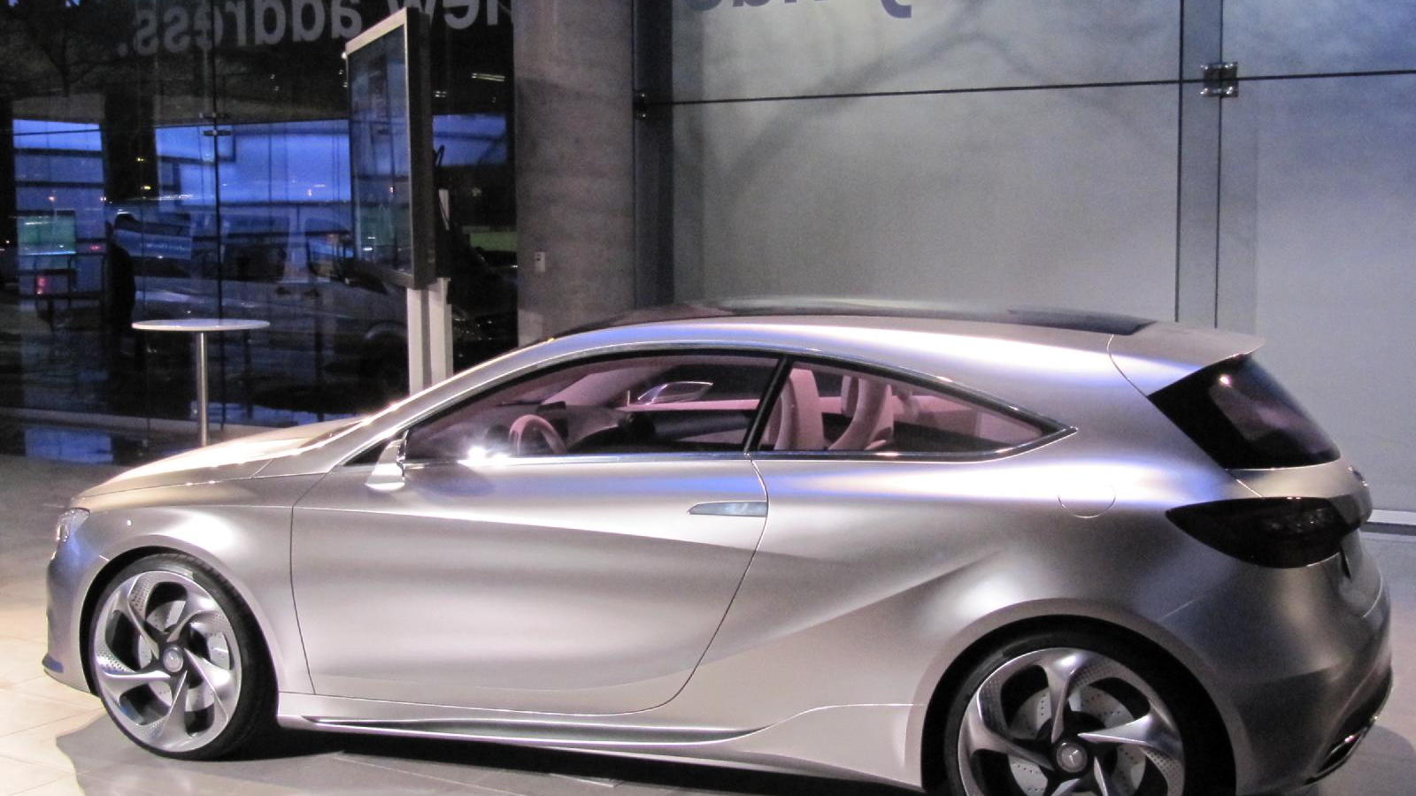 Mercedes-Benz Concept A-Class, at new Mercedes-Benz Manhattan showroom, April 2011