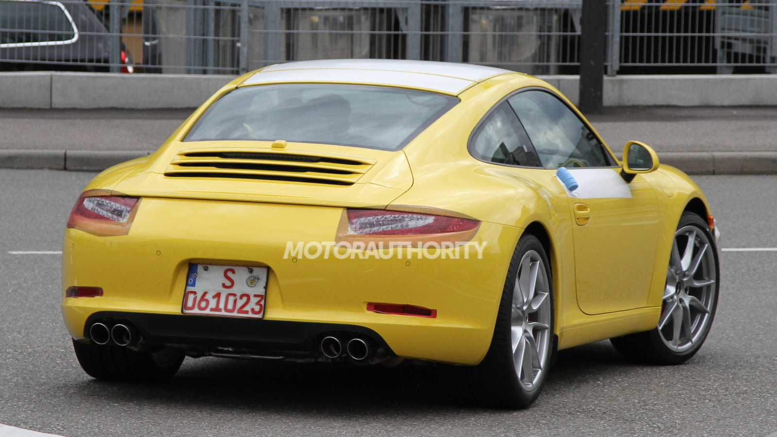 2012 Porsche 911 Spy Shots