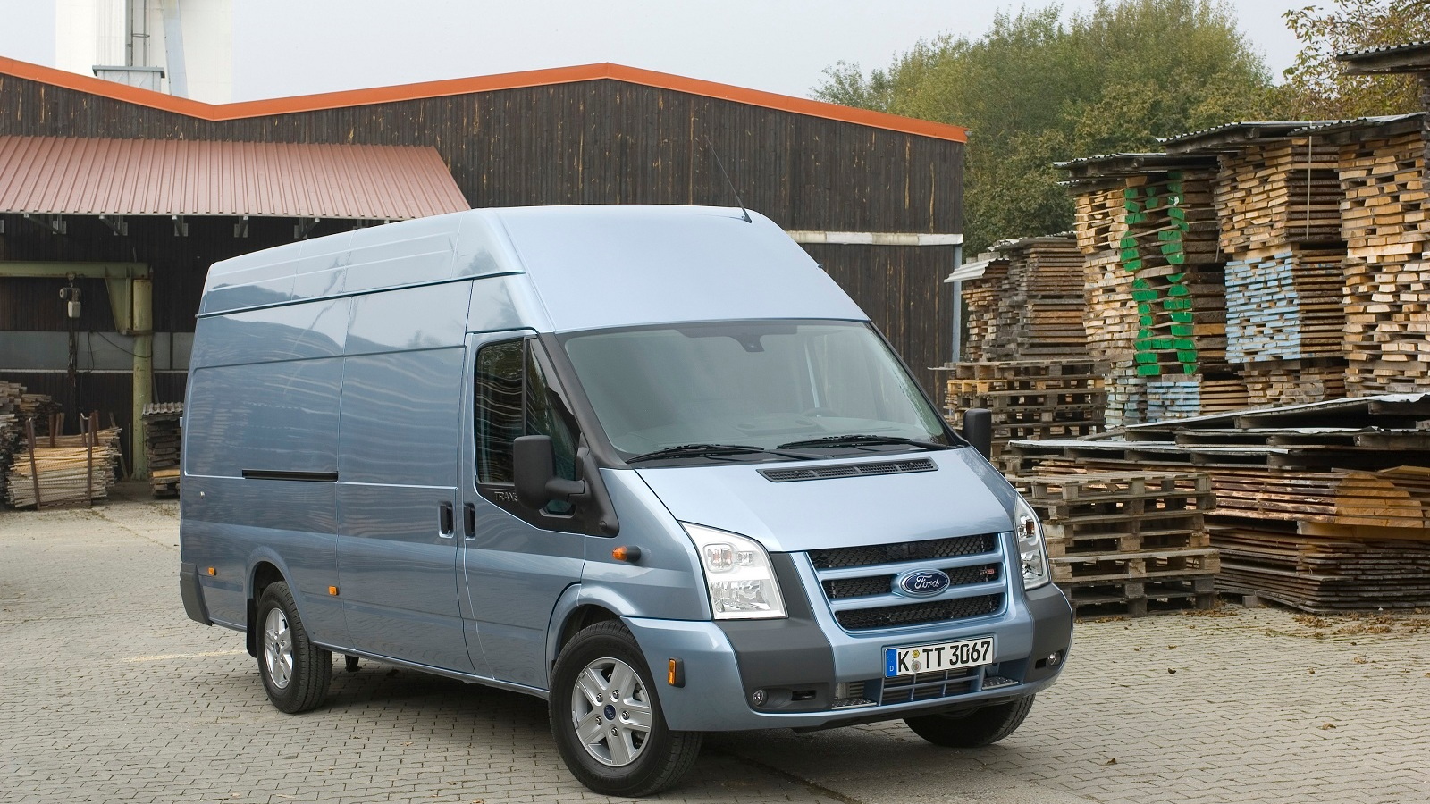 Ford Transit Van, high-roof European model